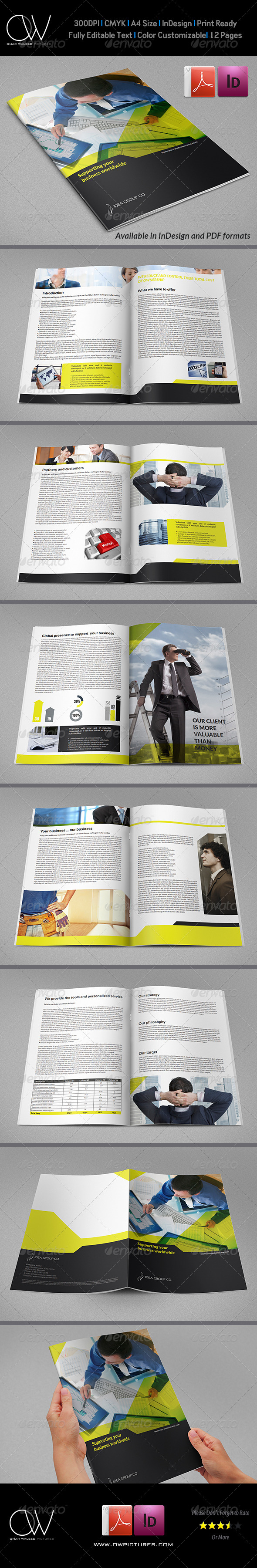 GraphicRiver Corporate Brochure Template Vol.23 12 Pages 6745412 GraphicRiver Corporate Brochure Template Vol.23 12 Pages 6745412