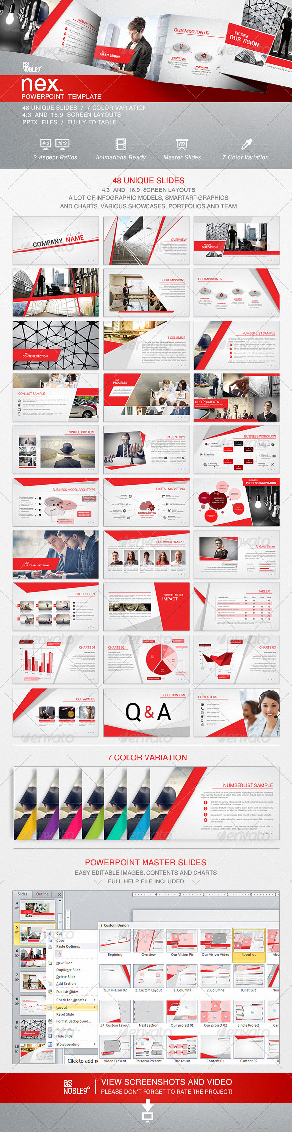 GraphicRiver NEX PowerPoint Template 6688274 GraphicRiver NEX PowerPoint Template 6688274