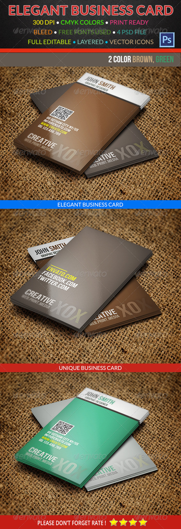 GraphicRiver Creative Business Card 180 6746476 GraphicRiver Creative Business Card 180 6746476