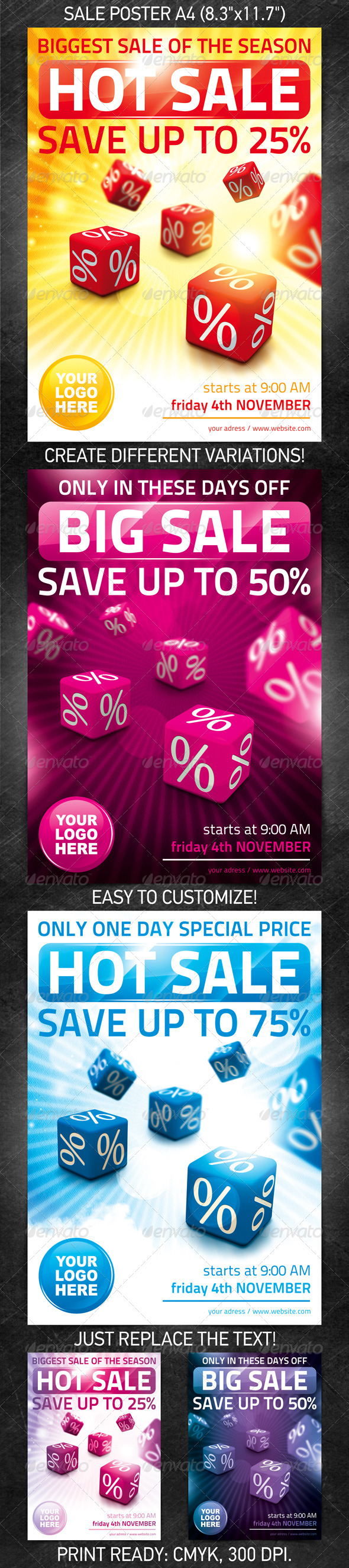 GraphicRiver Sale Poster 706687 GraphicRiver Sale Poster 706687