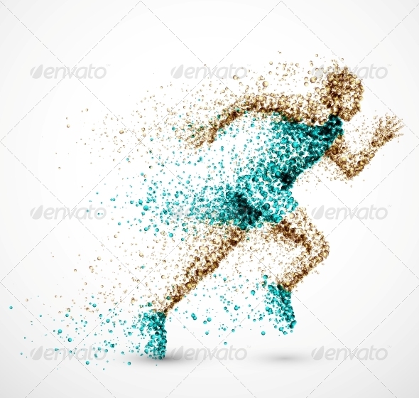 GraphicRiver Running Man 6753752 GraphicRiver Running Man 6753752
