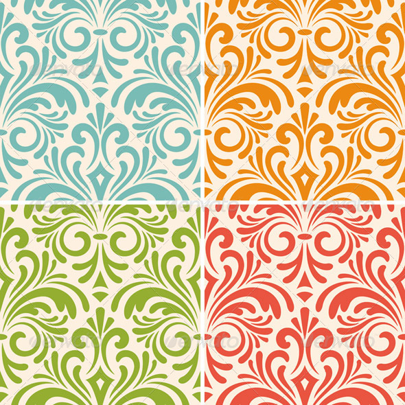 GraphicRiver Seamless Floral Patterns 6756017 GraphicRiver Seamless Floral Patterns 6756017