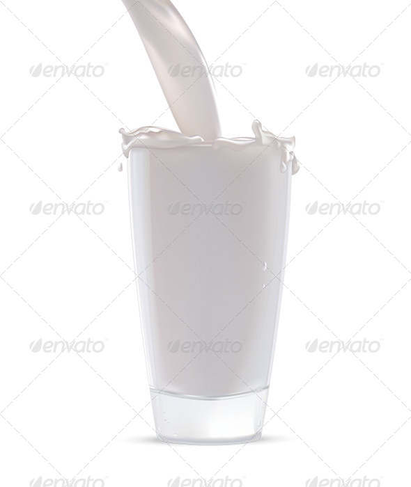 GraphicRiver Glass with Milk Splash 6756934 GraphicRiver Glass with Milk Splash 6756934