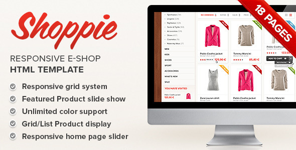 ThemeForest Shoppie Responsive E-Shop HTML Template 6539404 ThemeForest Shoppie Responsive E-Shop HTML Template 6539404