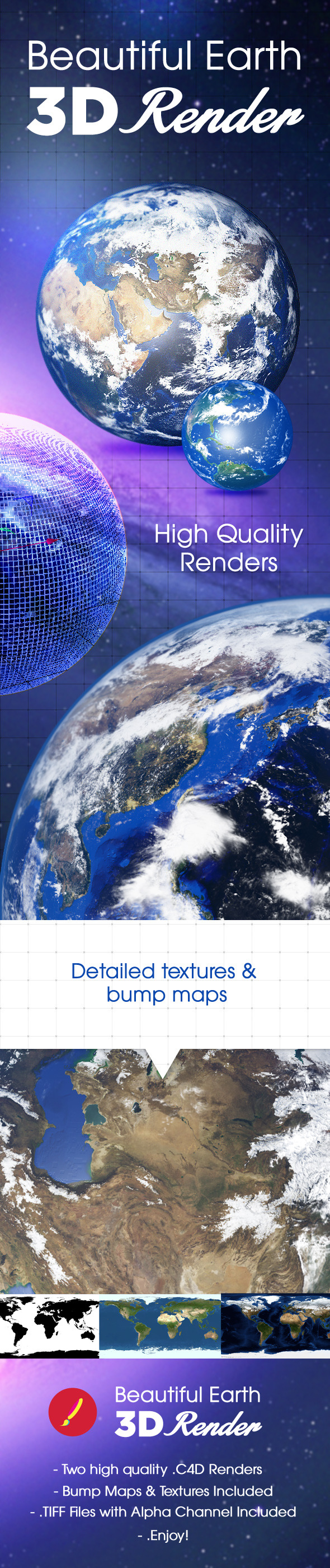 3DOcean Beautiful Earth 3D Renders 6760959 3DOcean Beautiful Earth 3D Renders 6760959