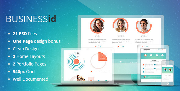 ThemeForest BUSINESSid Multipurpose Business PSD Template 6761007 ThemeForest BUSINESSid Multipurpose Business PSD Template 6761007