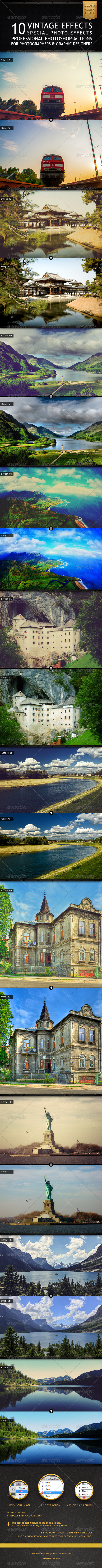 GraphicRiver 10 Vintage Effects 6761881 GraphicRiver 10 Vintage Effects 6761881