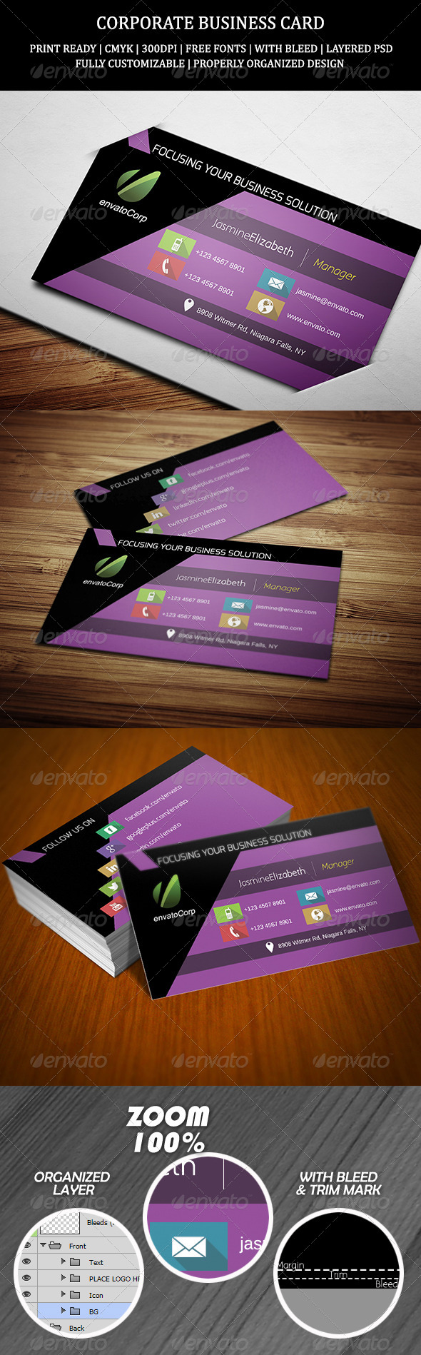 GraphicRiver Corporate Business Card 11 6763097 GraphicRiver Corporate Business Card 11 6763097