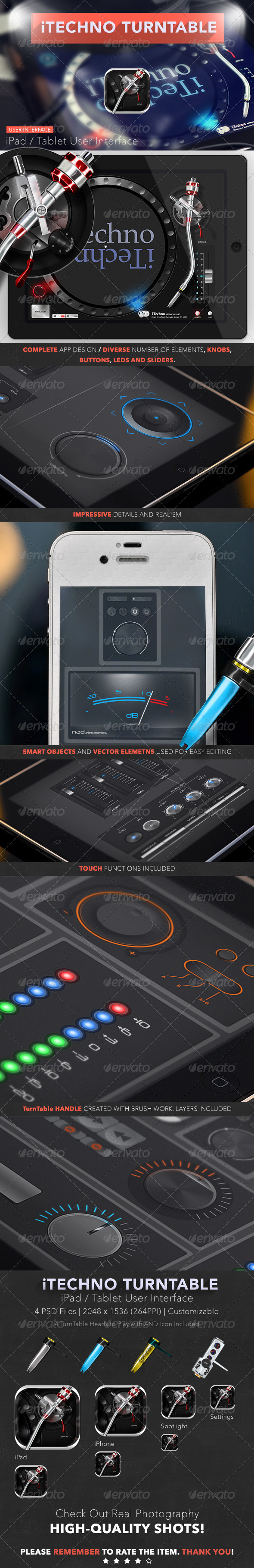 GraphicRiver iTechno TurnTable 2 6767518 GraphicRiver iTechno TurnTable 2 6767518