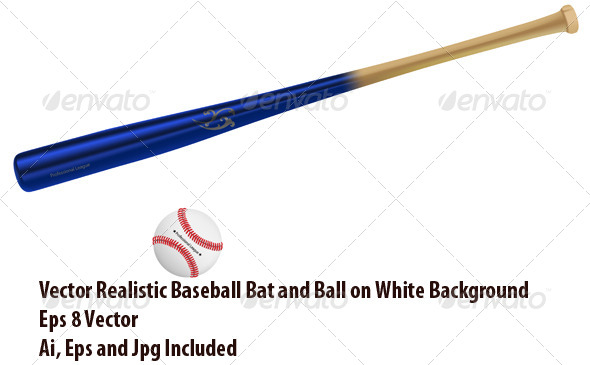GraphicRiver Baseball Equipment 6780482 GraphicRiver Baseball Equipment 6780482
