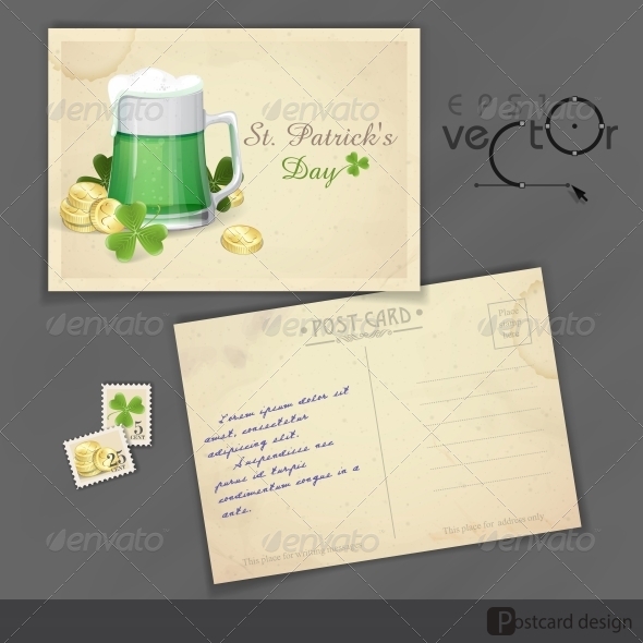 GraphicRiver Mug of Green Beer for St Patrick s Day 6781623 GraphicRiver Mug of Green Beer for St Patrick s Day 6781623