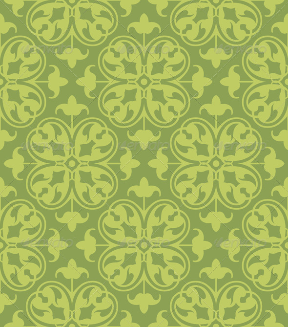 GraphicRiver Seamless Clover Damask Pattern 6783640 GraphicRiver Seamless Clover Damask Pattern 6783640