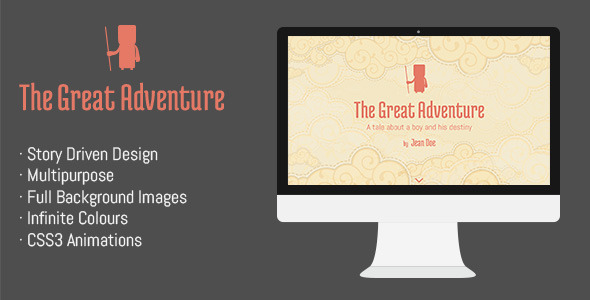 ThemeForest The Great Adventure- Full screen responsive theme 6768611 ThemeForest The Great Adventure- Full screen responsive theme 6768611
