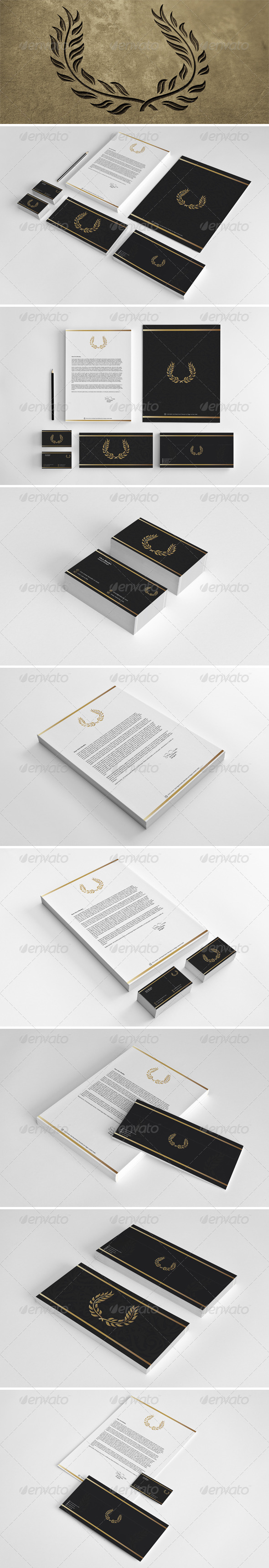 GraphicRiver Gold & Black Corporate Identity 6786553 GraphicRiver Gold & Black Corporate Identity 6786553