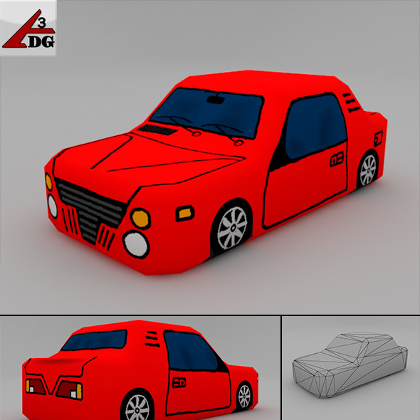 3DOcean Mini car 6787447 3DOcean Mini car 6787447