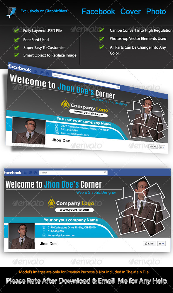 GraphicRiver Expert Profile FB Cover 6790257 GraphicRiver Expert Profile FB Cover 6790257