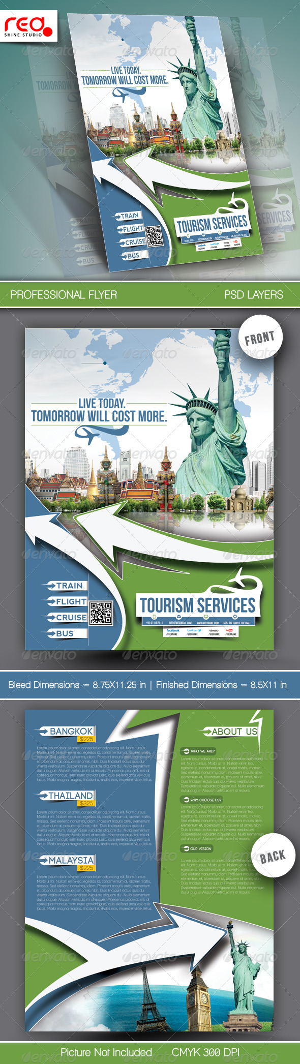 GraphicRiver Travel Tours Flyer Template 6794171 GraphicRiver Travel Tours Flyer Template 6794171