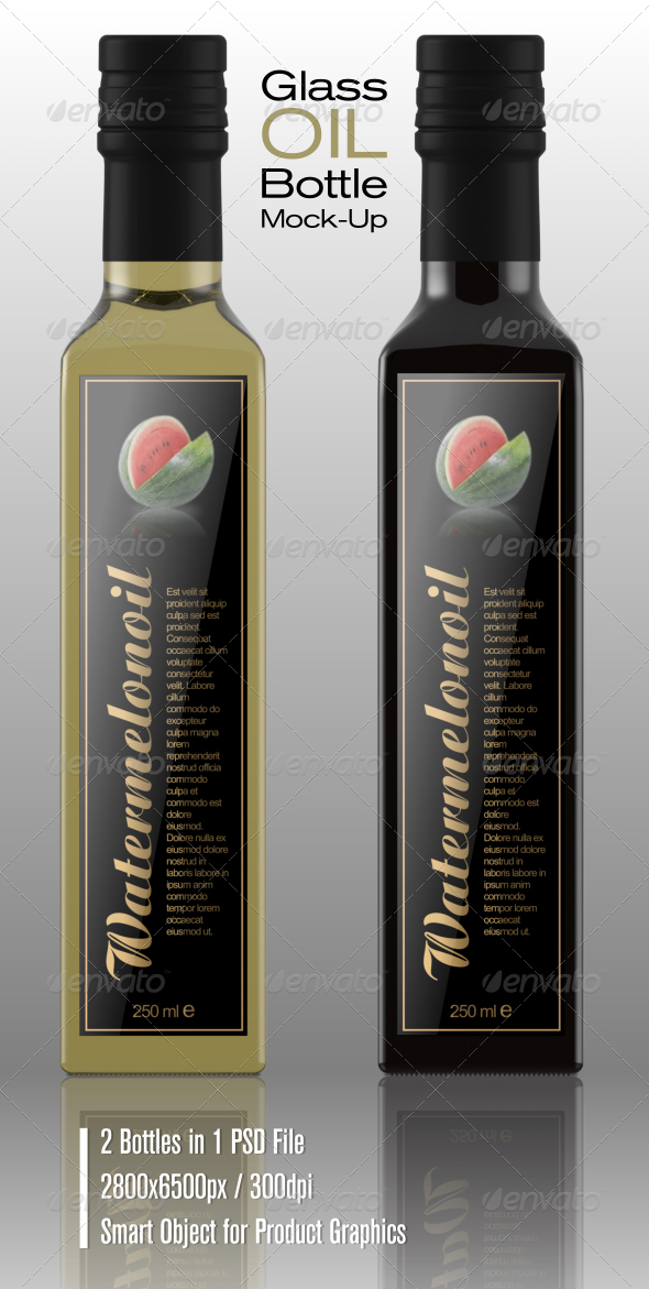 GraphicRiver Glass Oil Bottle Mock-Up 6798734 GraphicRiver Glass Oil Bottle Mock-Up 6798734