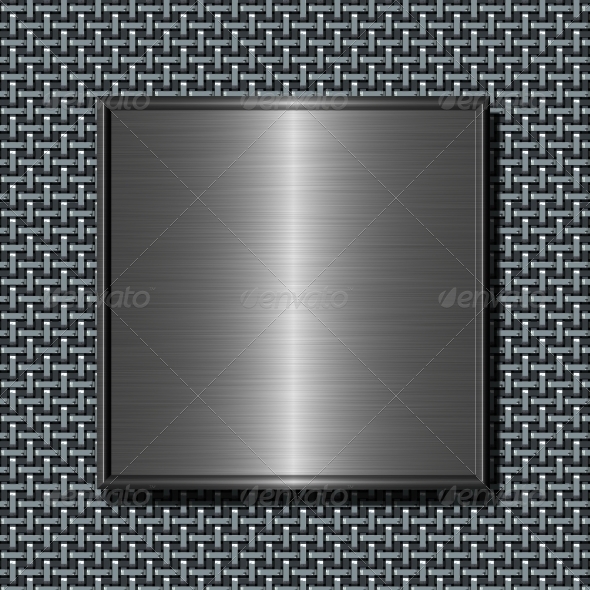 GraphicRiver Brushed Metal Plate 6801922 GraphicRiver Brushed Metal Plate 6801922