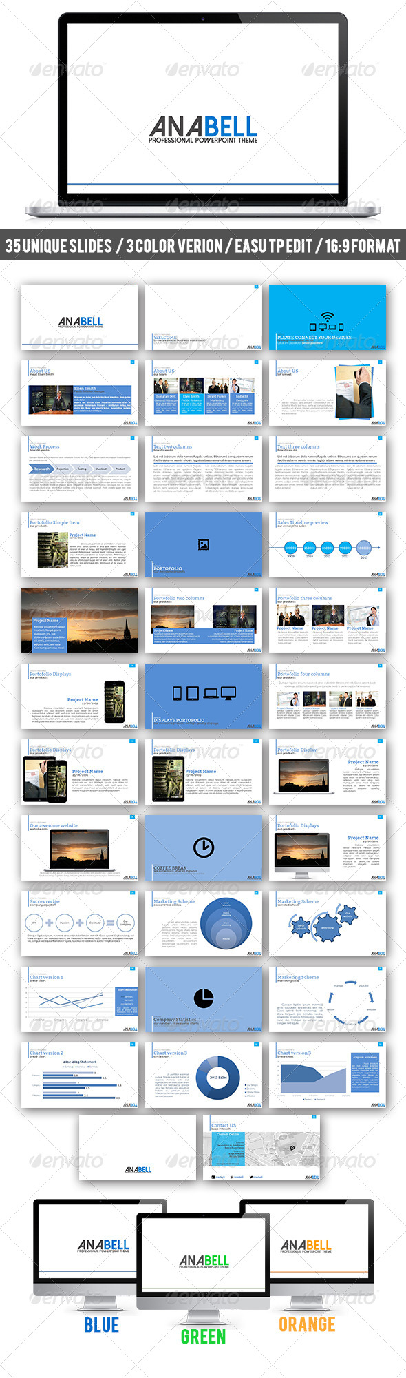 GraphicRiver Anabell PowerPoint Theme 6804496 GraphicRiver Anabell PowerPoint Theme 6804496