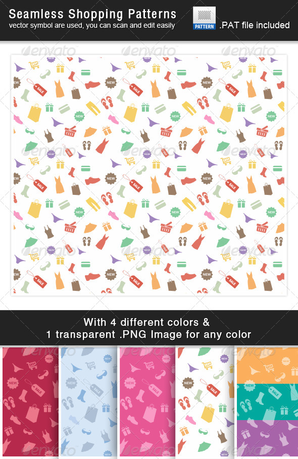 GraphicRiver Shopping Patterns 6806594 GraphicRiver Shopping Patterns 6806594