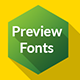 Preview Fonts Flash Preview Fonts Flash - ActiveDen Item for Sale