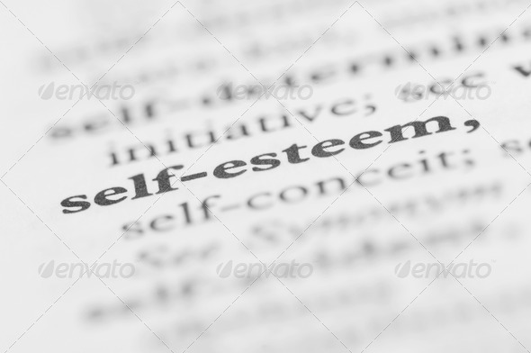 Dictionary Series - Self-esteem - Stock Photo - Images