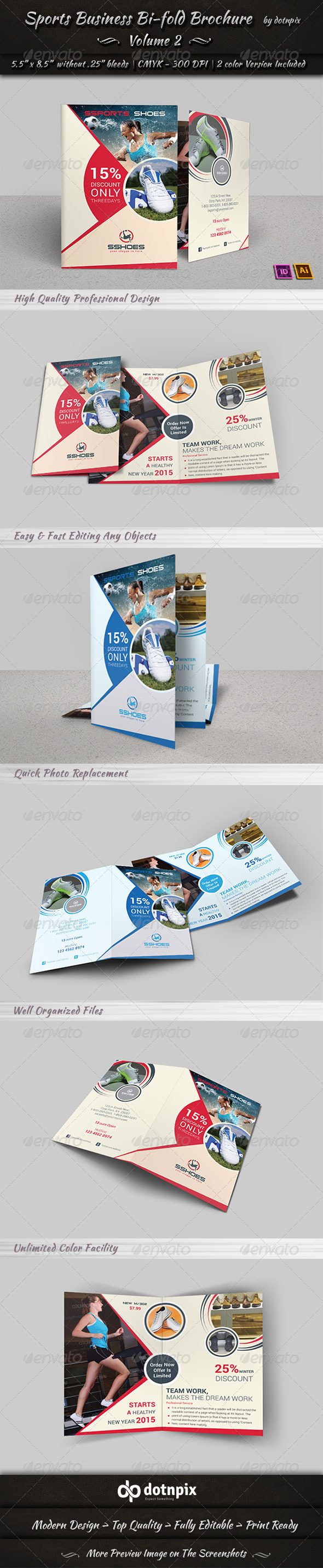 GraphicRiver Sports Business Bi-Fold Brochure Volume 2 6810083 GraphicRiver Sports Business Bi-Fold Brochure Volume 2 6810083