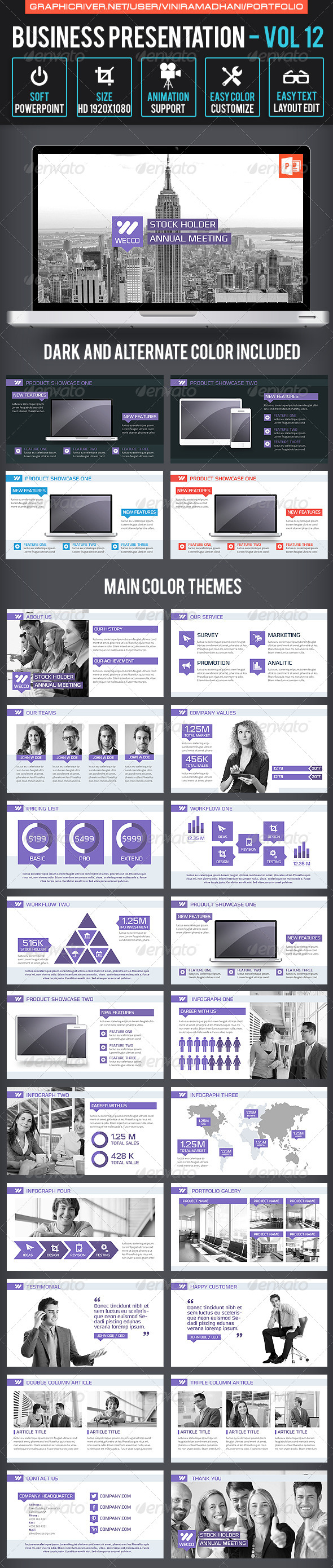 GraphicRiver Business Presentation Volume 12 6817473 GraphicRiver Business Presentation Volume 12 6817473