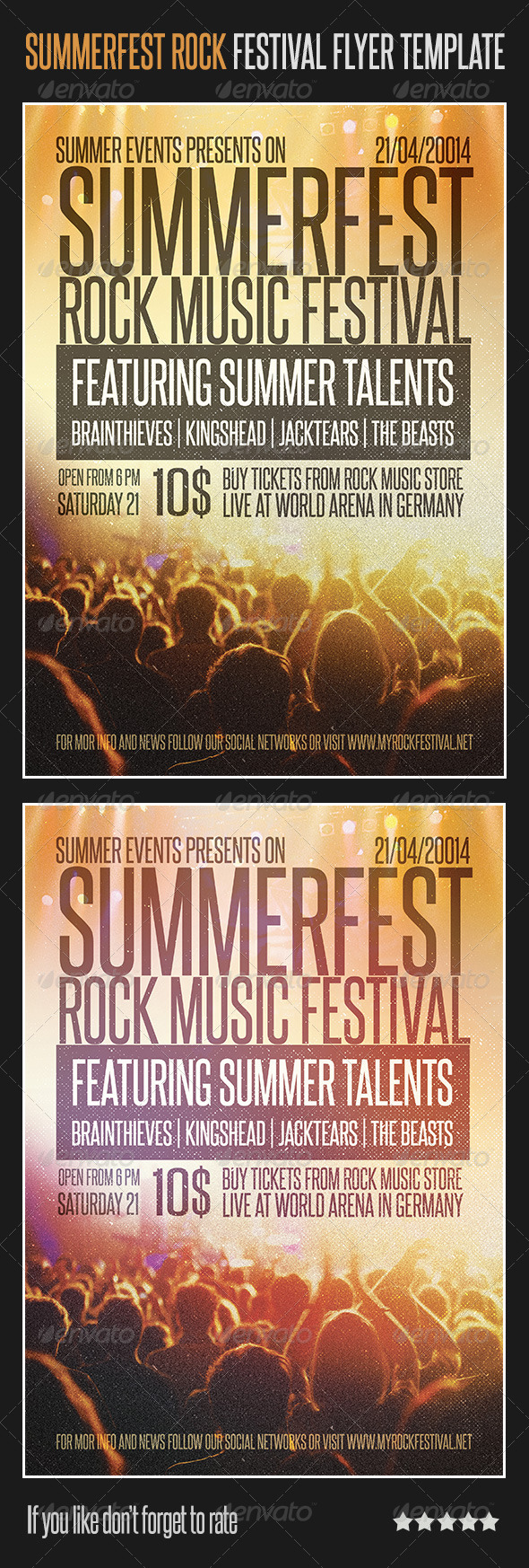GraphicRiver Summerfest Rock Festival Flyer Template 6818521 GraphicRiver Summerfest Rock Festival Flyer Template 6818521