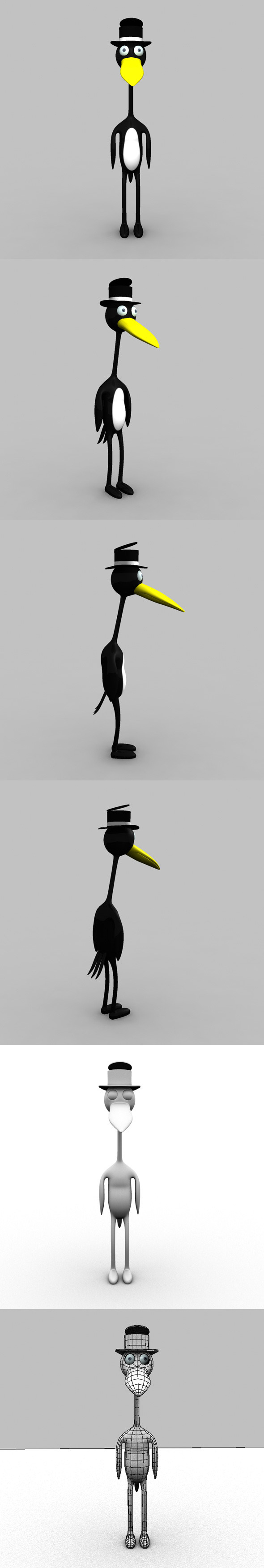 3DOcean Corny Crow Model 6818607 3DOcean Corny Crow Model 6818607