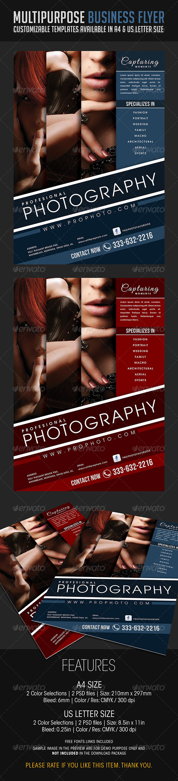 GraphicRiver Multipurpose Business Flyer 08 6821093 GraphicRiver Multipurpose Business Flyer 08 6821093