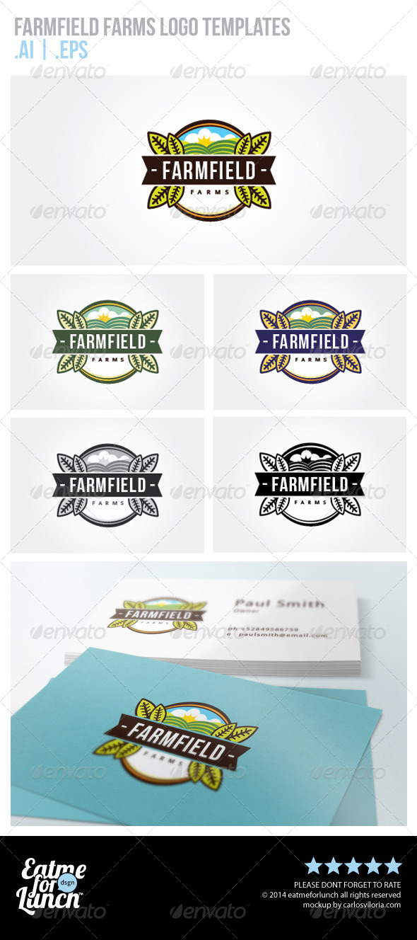 GraphicRiver Farms Logo Template 6824344 GraphicRiver Farms Logo Template 6824344