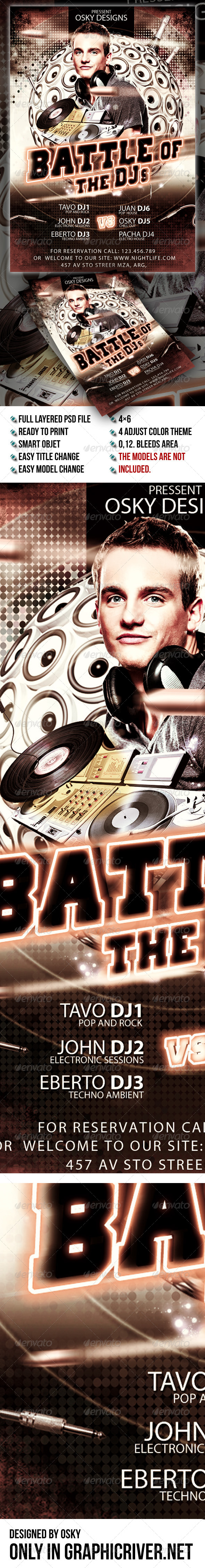 GraphicRiver Battle of the Djs III 6806995 GraphicRiver Battle of the Djs III 6806995