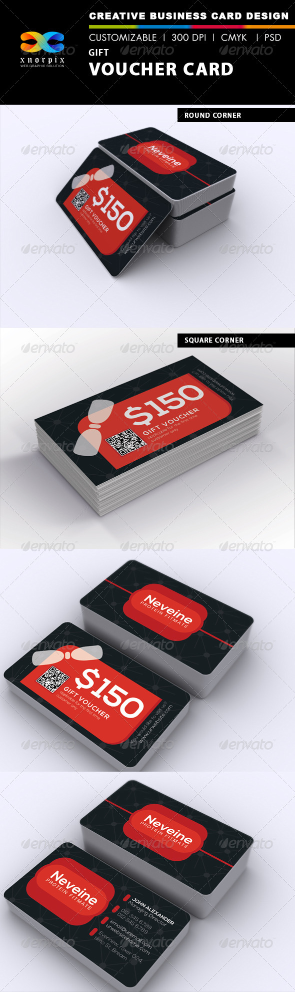 GraphicRiver Gift Voucher Card 6832022 GraphicRiver Gift Voucher Card 6832022