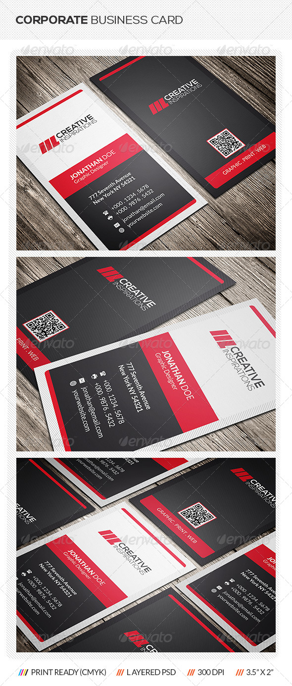 GraphicRiver Modern Business Card 6834554 GraphicRiver Modern Business Card 6834554