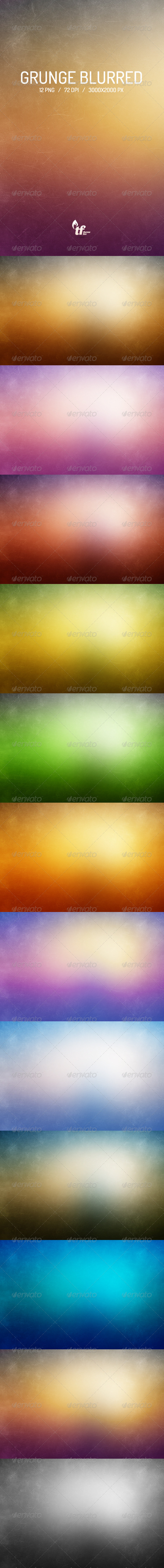 GraphicRiver Grunge Blurred Backgrounds 6835195 GraphicRiver Grunge Blurred Backgrounds 6835195