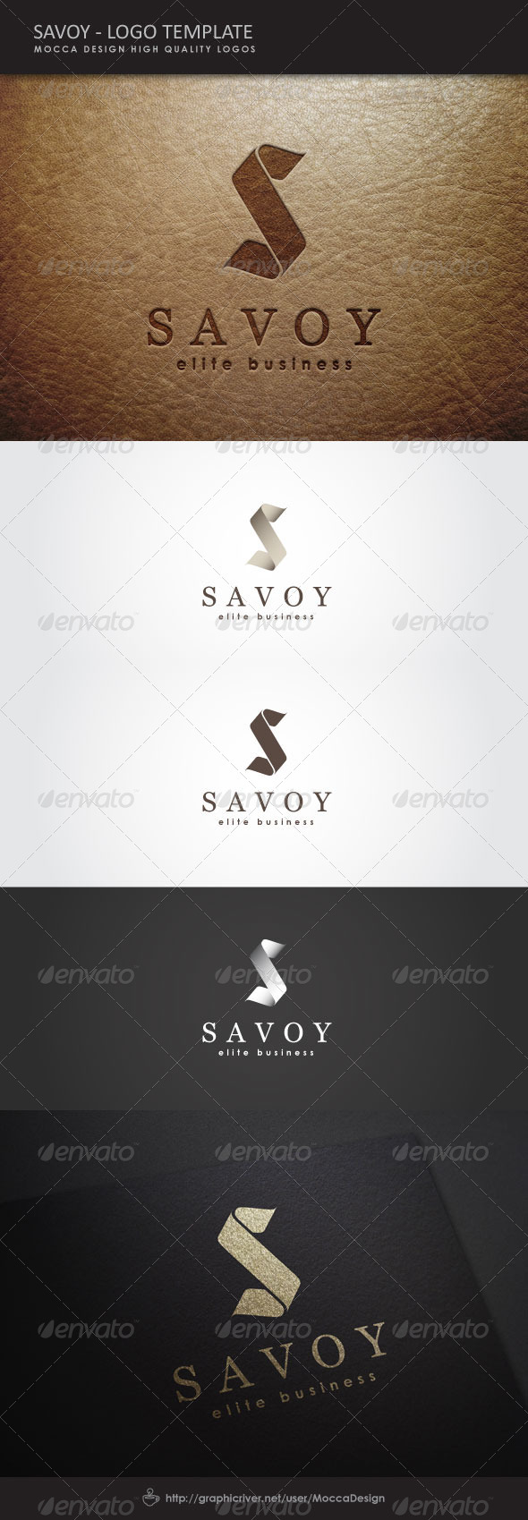 Savoy Logo - Letters Logo Templates