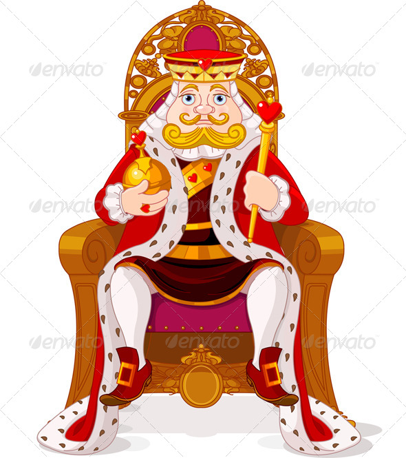 GraphicRiver King on the Throne 6840661 GraphicRiver King on the Throne 6840661