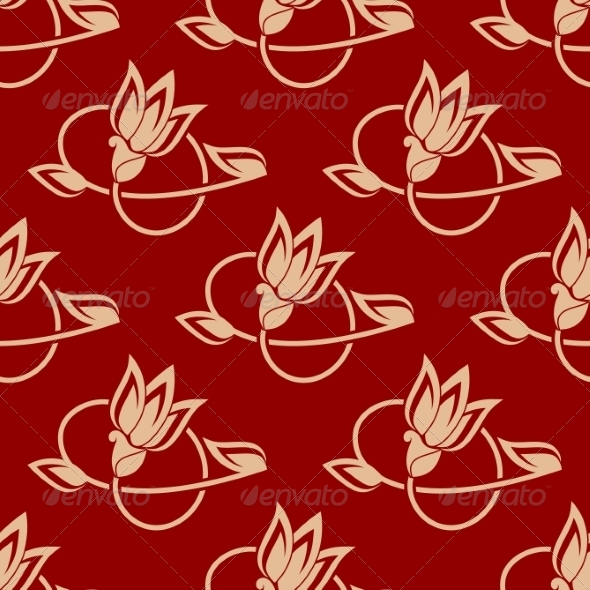 GraphicRiver Repeat Floral Pattern in a Seamless Design 6842179 GraphicRiver Repeat Floral Pattern in a Seamless Design 6842179