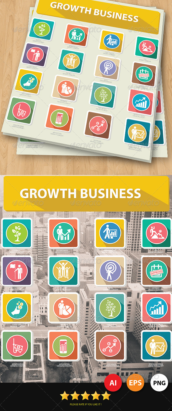 GraphicRiver Growth Business Concept Icons 6845107 GraphicRiver Growth Business Concept Icons 6845107