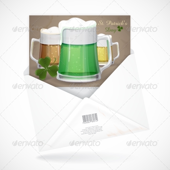 GraphicRiver Mug of Green Beer For St Patrick s Day 6847958 GraphicRiver Mug of Green Beer For St Patrick s Day 6847958