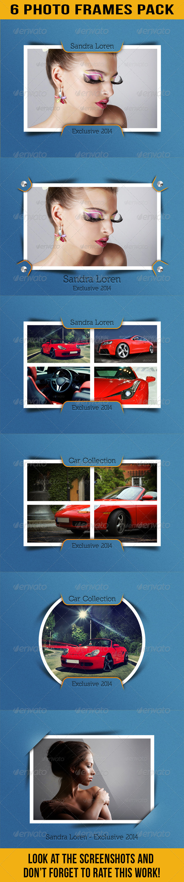 GraphicRiver Photo Frames Pack 11 6850097 GraphicRiver Photo Frames Pack 11 6850097