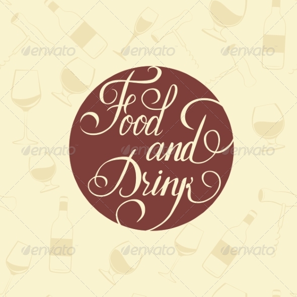 GraphicRiver Word Food and Drink Background 6856352 GraphicRiver Word Food and Drink Background 6856352