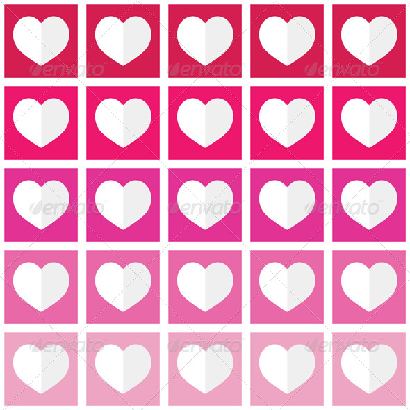 GraphicRiver Seamless Pattern with Hearts Valentine s Day 6856803 GraphicRiver Seamless Pattern with Hearts Valentine s Day 6856803