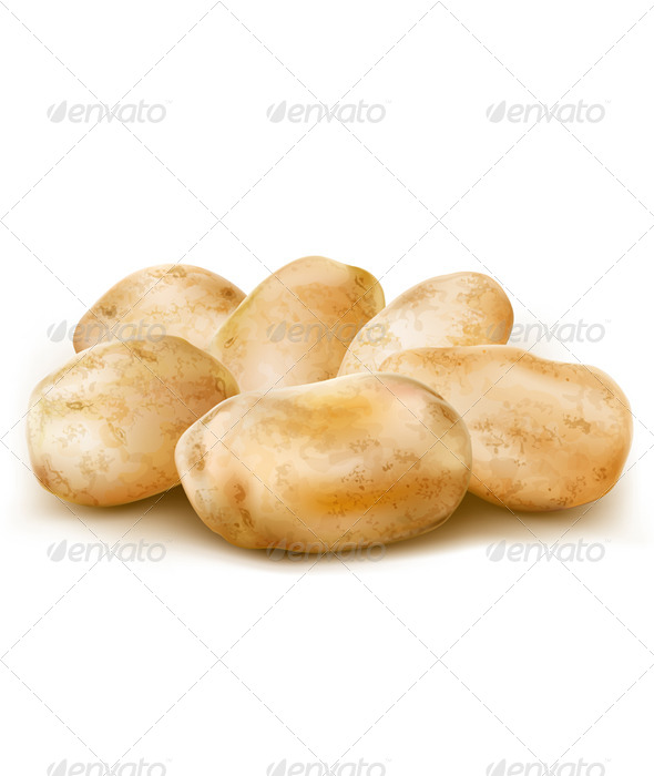 GraphicRiver Potato Tubers 6593298 GraphicRiver Potato Tubers 6593298