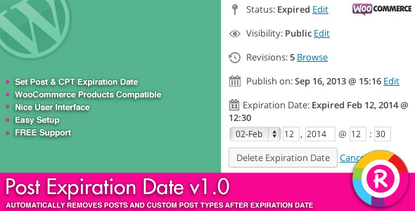 CodeCanyon Post Expiration Date 6825962 CodeCanyon Post Expiration Date 6825962