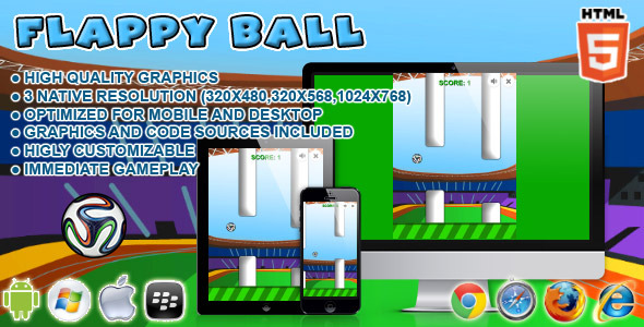 CodeCanyon Flappy Ball HTML5 Game 6860303 CodeCanyon Flappy Ball HTML5 Game 6860303