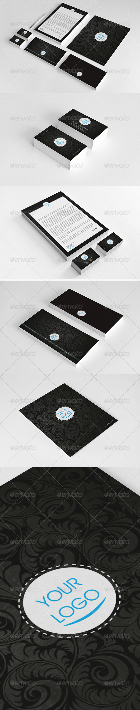 Colin Corporate Identity Package (Stationery)