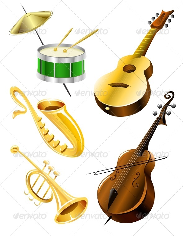 GraphicRiver Musical Instruments 6865150 GraphicRiver Musical Instruments 6865150